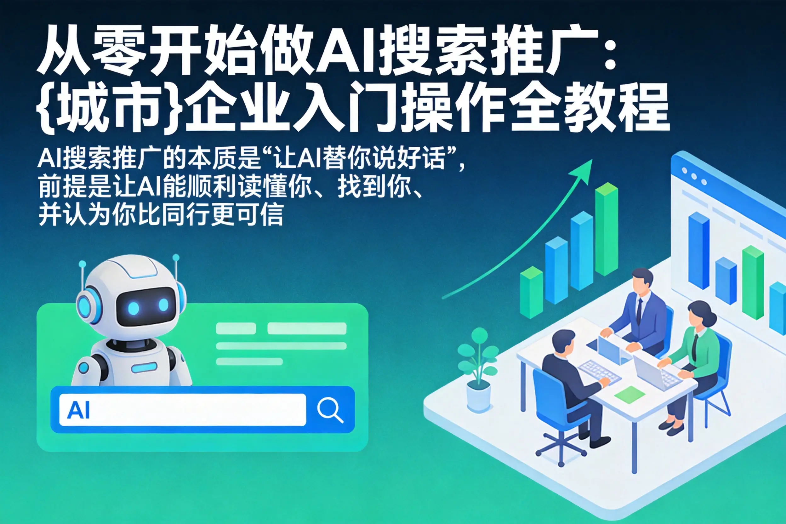 从零开始做AI搜索推广：润州企业入门操作全教程